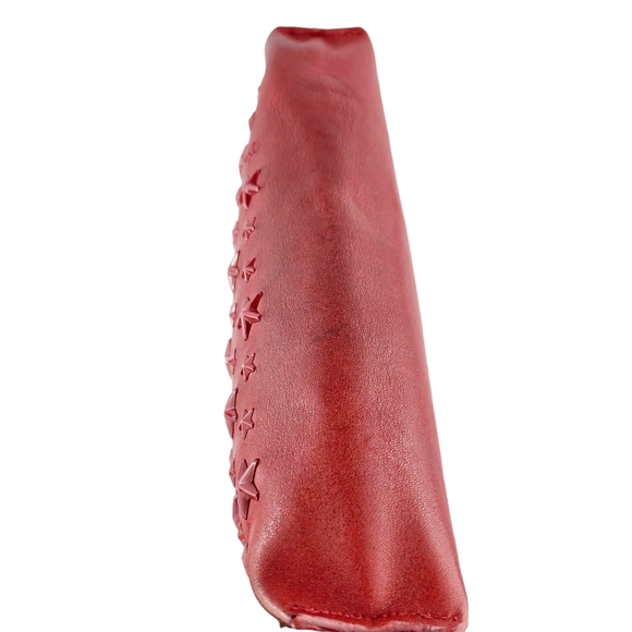 Jimmy Choo Zena Star Studed Leather Clutch Bag - Picture 6 of 6